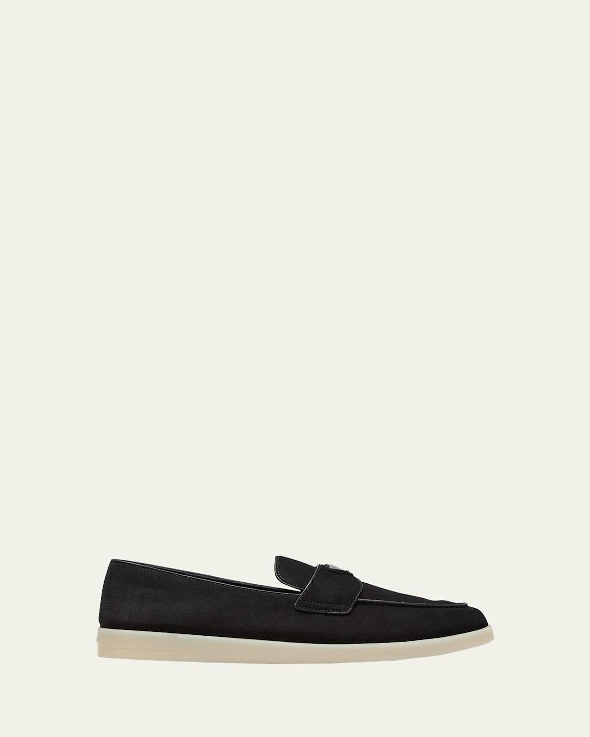 Mens Suede Loafers Product Image