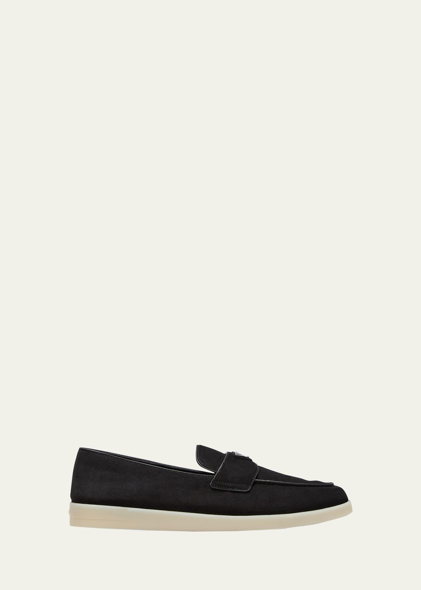 Mens Suede Loafers Product Image