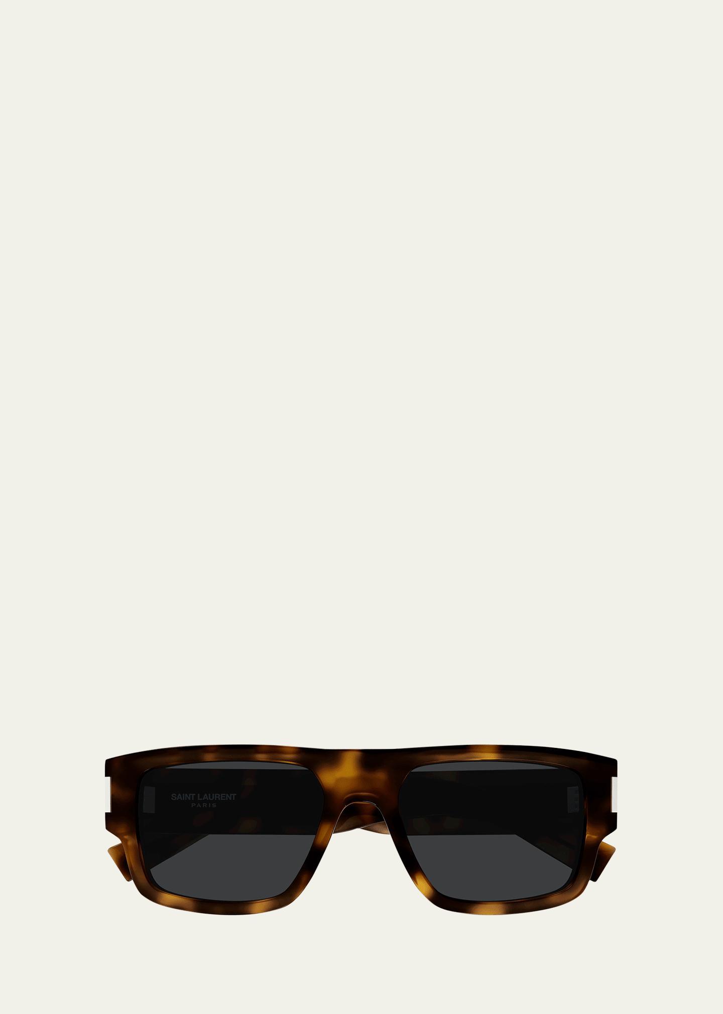 Mens SL 659 Acetate Rectangle Sunglasses Product Image