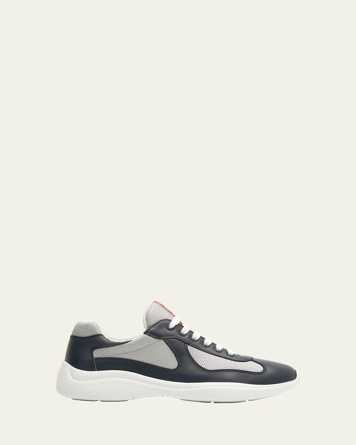 Mens Americas Cup Leather Trainer Sneakers Product Image