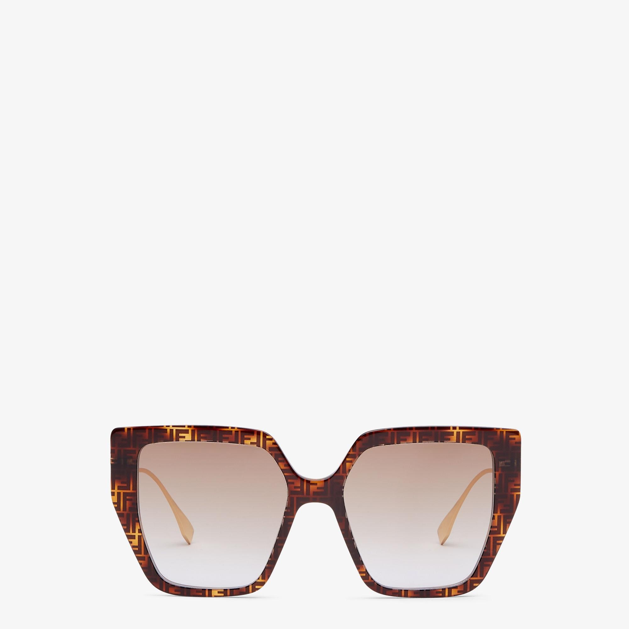 BaguetteFF Havana acetate and metal sunglasses Product Image