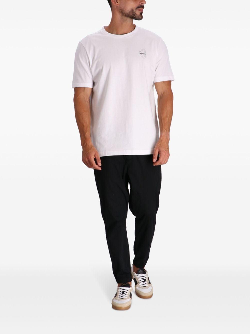 Graphic-print T-shirt In White Product Image