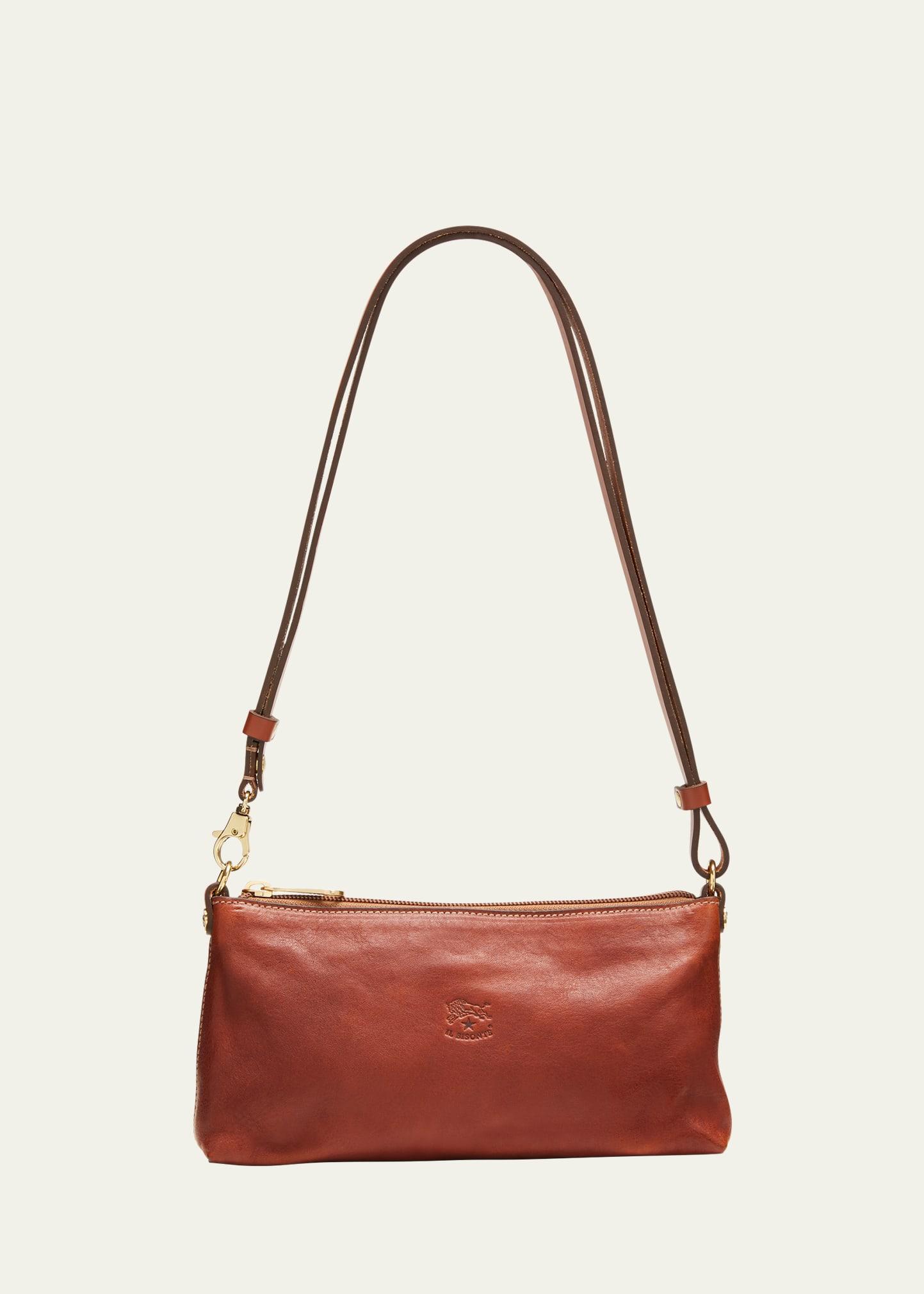 Womens Rubino Leather Crossbody Bag Product Image