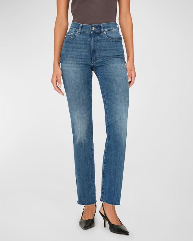 Halle Straight High-Rise Instasculpt Jeans Product Image