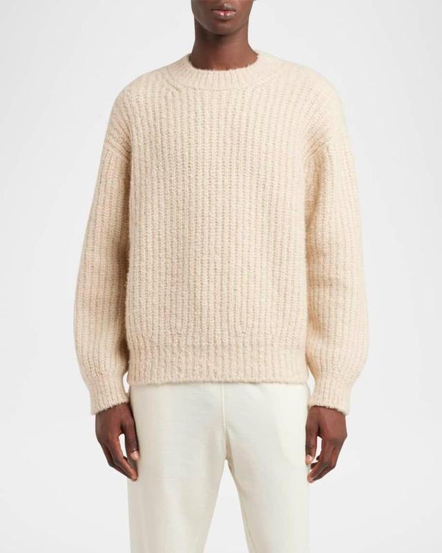 Men's Cocooning Cashmere Crewneck Sweater Product Image