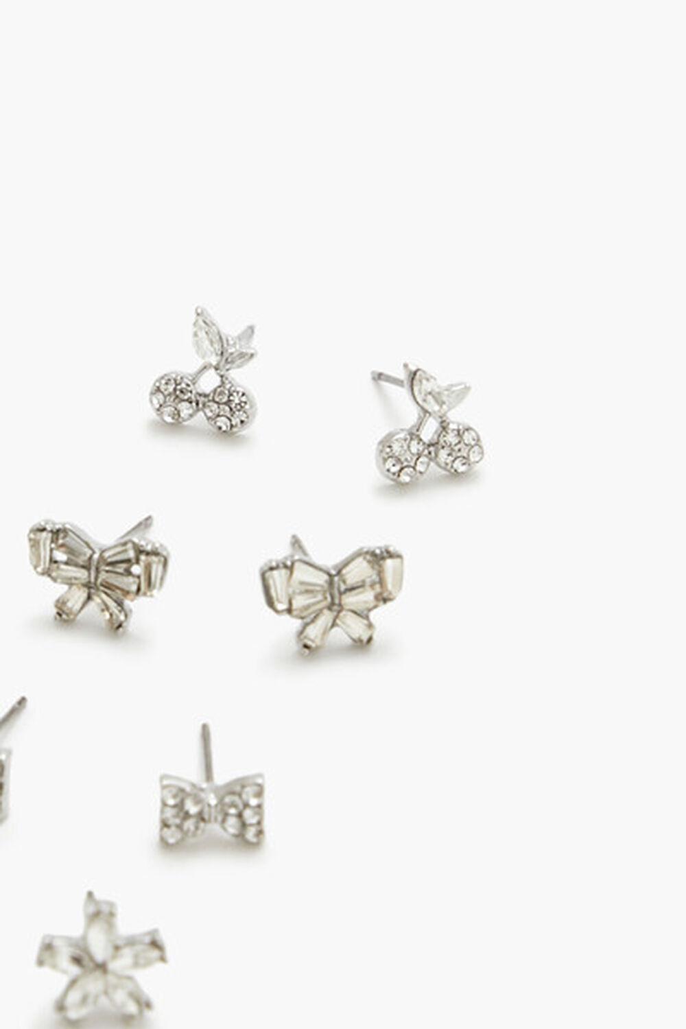 Rhinestone Stud Earring Set | Forever 21 Product Image