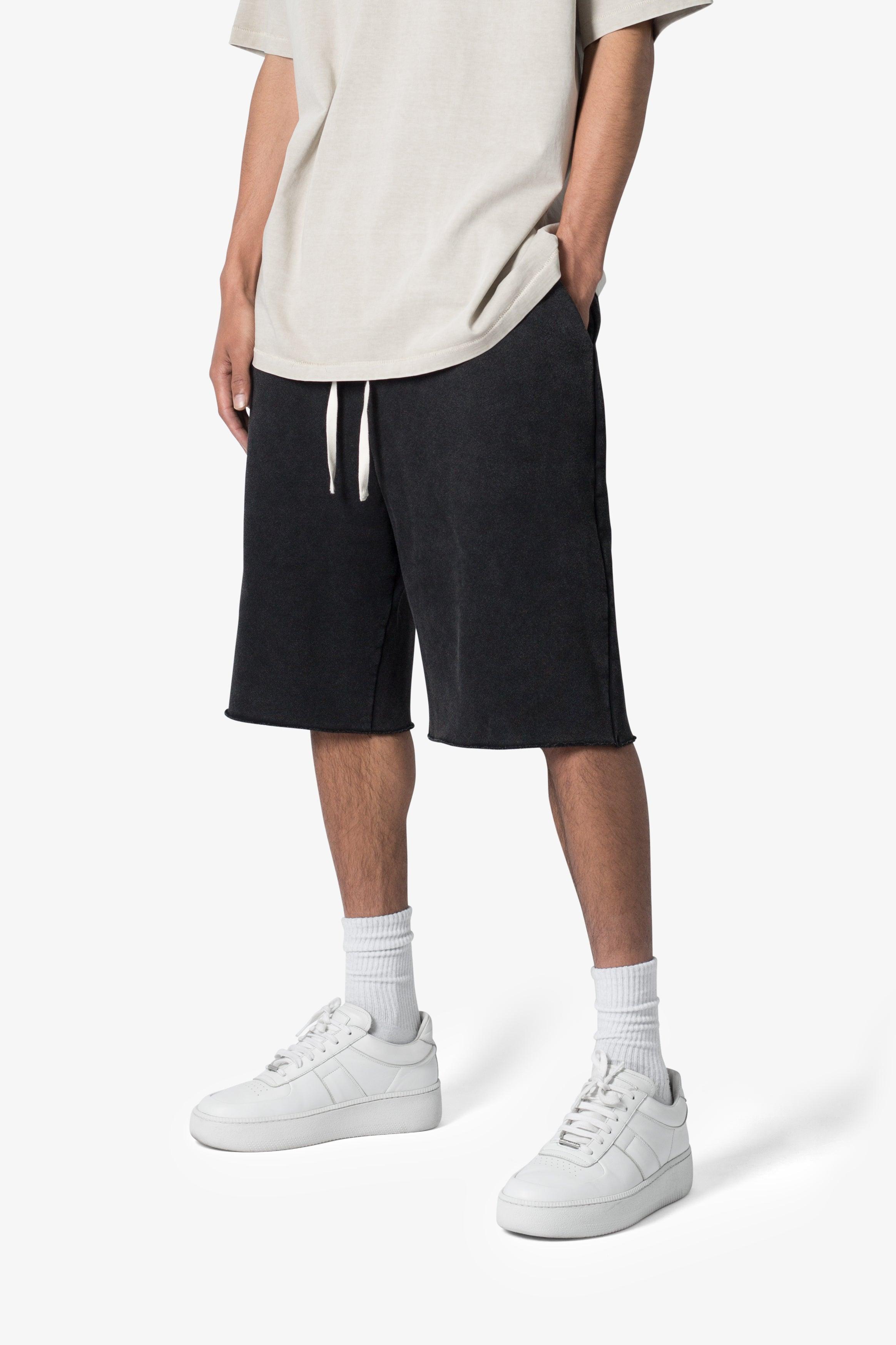 Ultra Baggy Sweatshorts - Washed Black Product Image