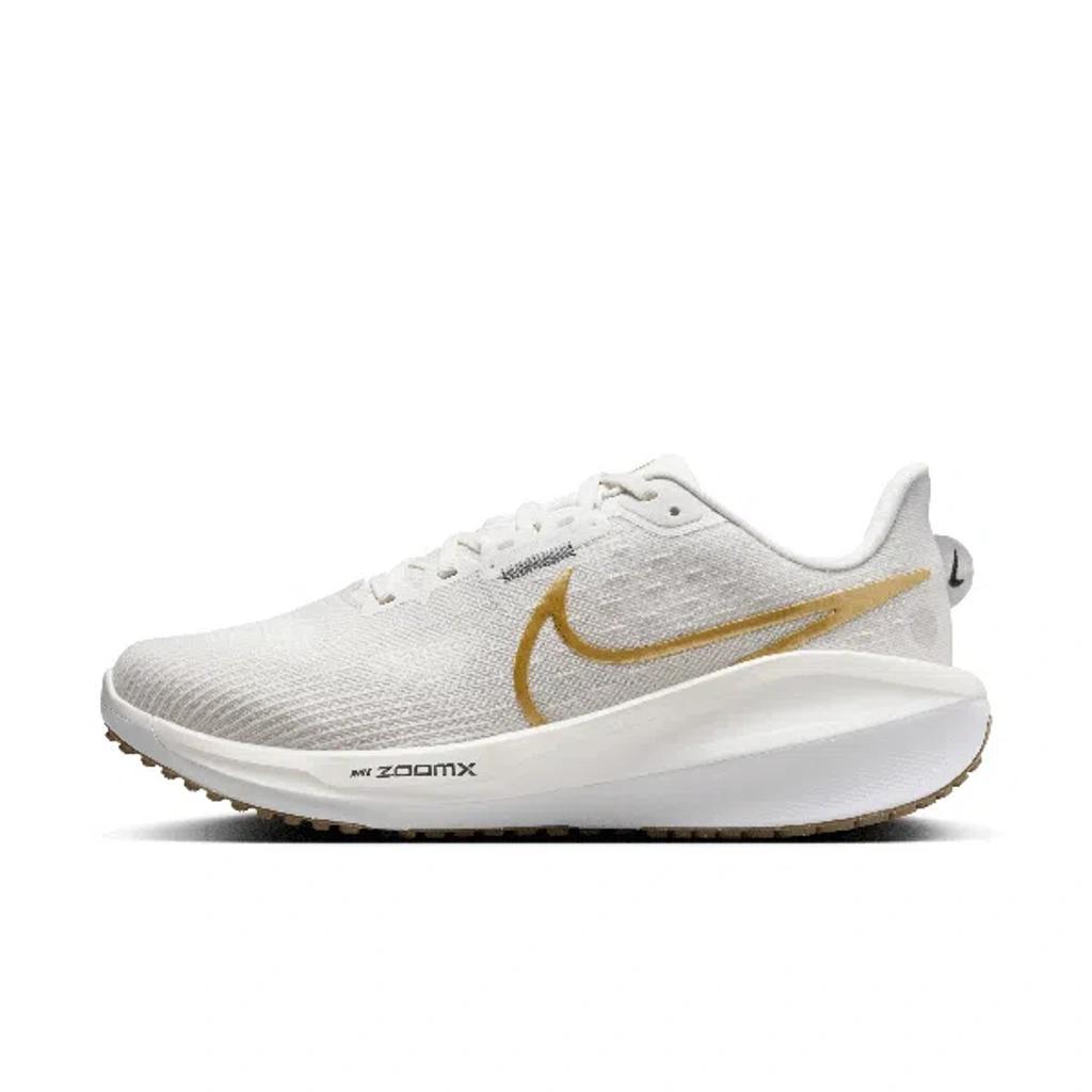 NIKE Women's Vomero 17 Road Running Shoes In Phantom/metallic Gold/lt Bone Product Image