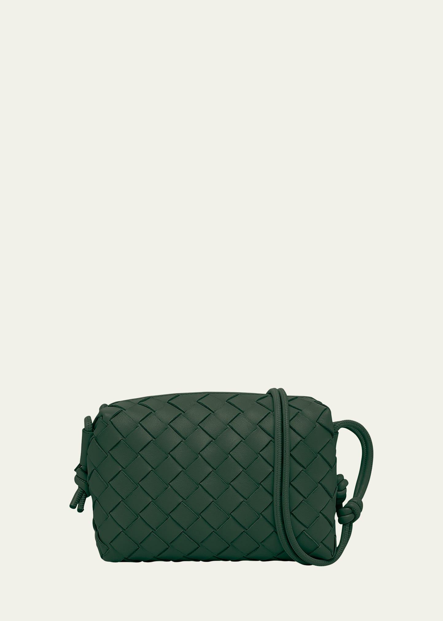 Bottega Veneta Small Intrecciato Leather Crossbody Bag Product Image