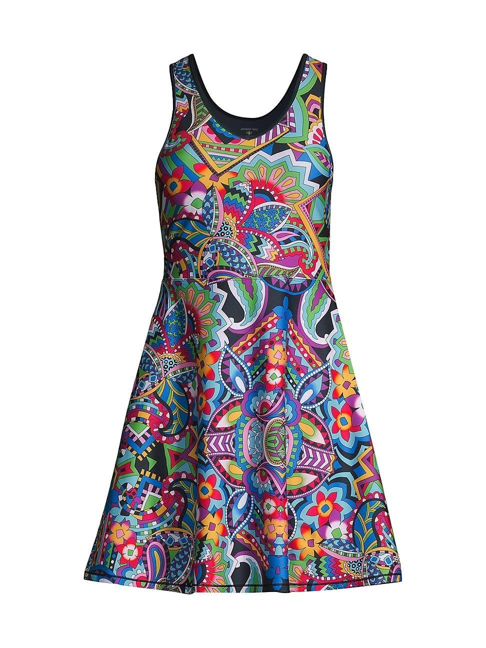 Womens Demarne Fit & Flare Tennis Dress Product Image