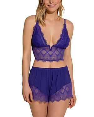 Cosabella Allure Sleep Cami Boxer Pj Set (Flori ) Women's Pajama Sets Product Image