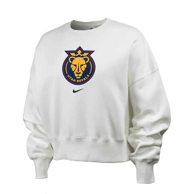 Utah Royals FC Phoenix Fleece Nike Women's NWSL Crew-Neck Sweatshirt Product Image