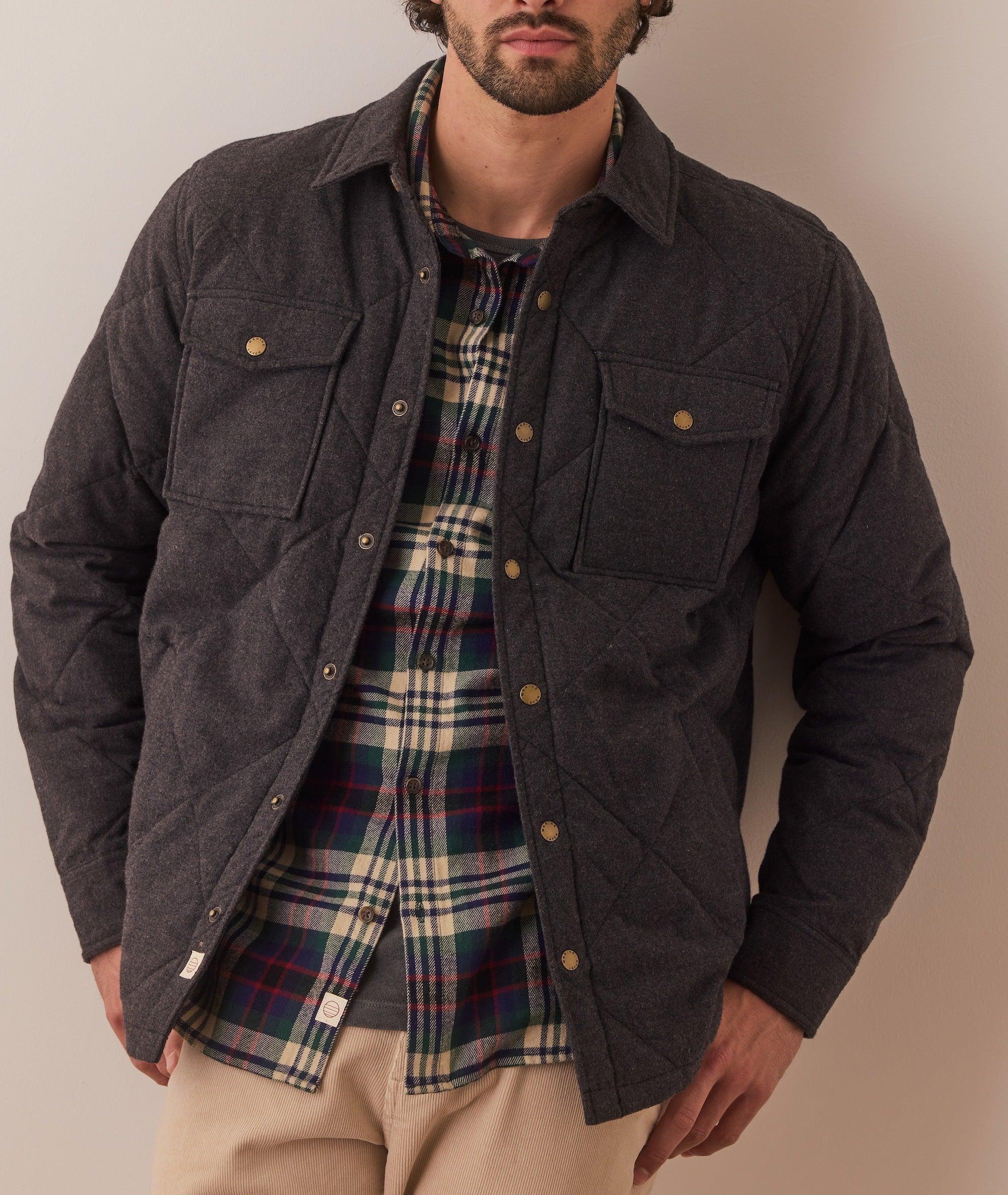 Olin Quilted Overshirt Product Image