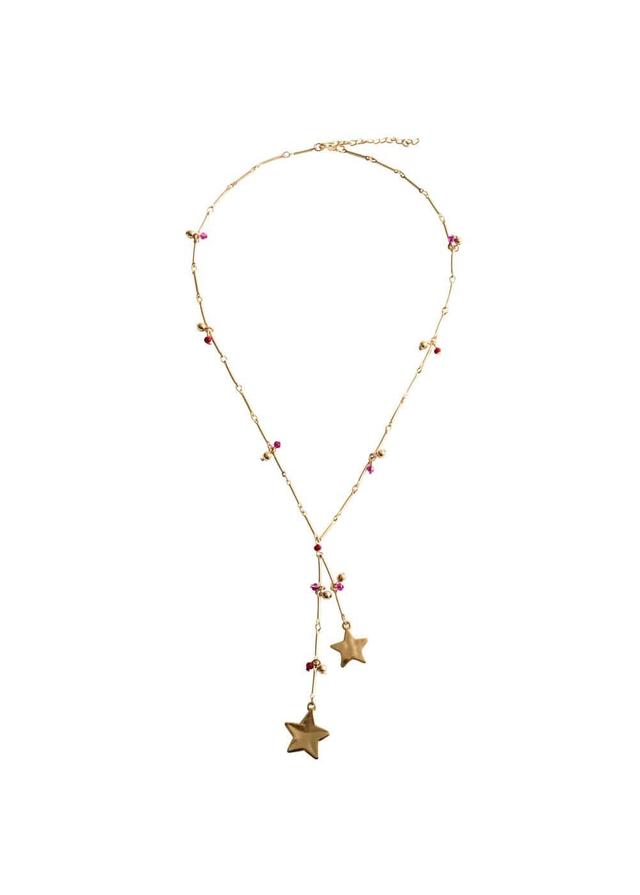 MANGO - Star pendants necklace - One size - Women Product Image