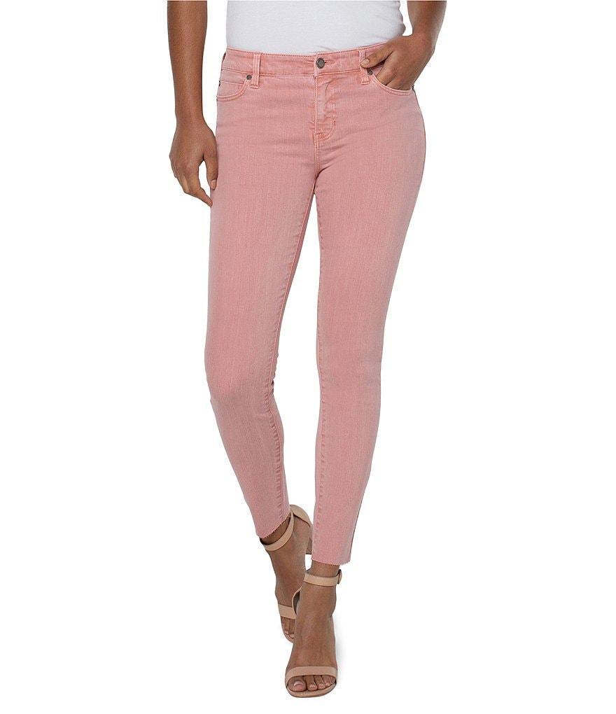 Liverpool Los Angeles Abby Mid Rise Skinny Leg Stretch Denim Jeans Product Image