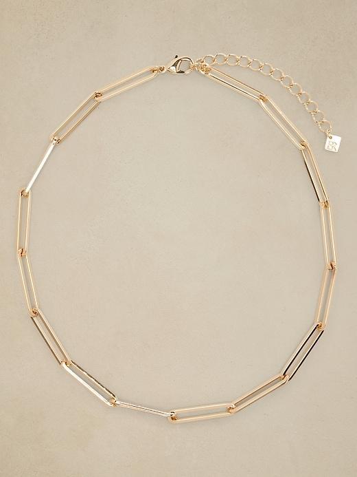 Paperclip Chain Necklace Product Image