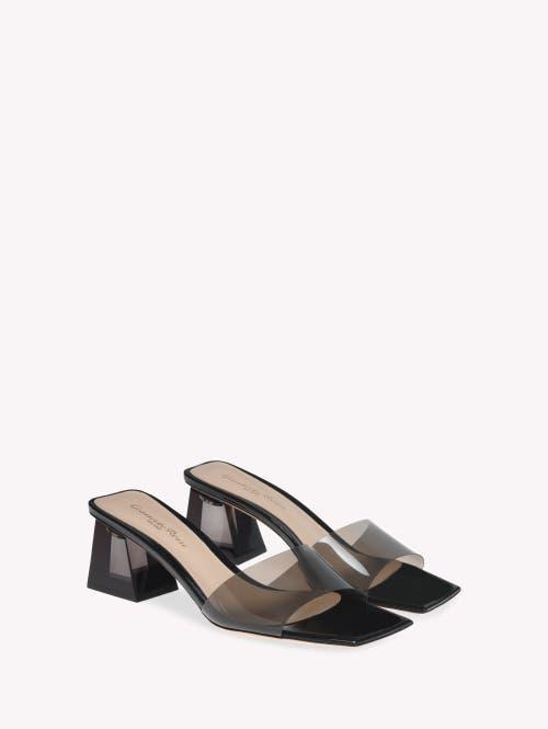 GIANVITO ROSSI Black 55 Pvc Sandals Product Image