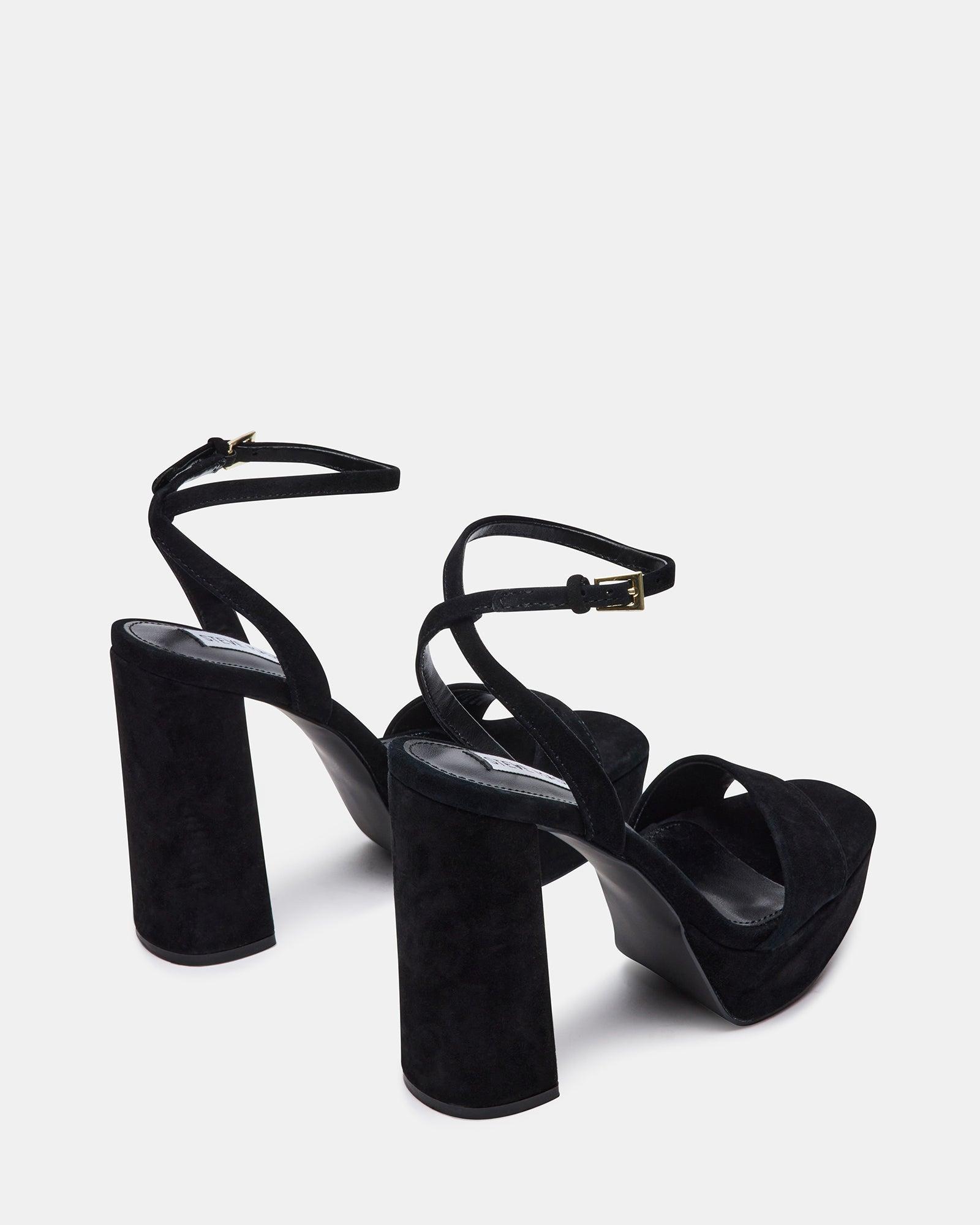 LESSA BLACK SUEDE Female Product Image