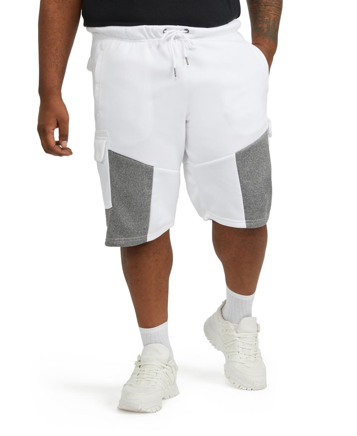 Ecko Unltd. Mens Layered Cargo Pocket Fleece Short Product Image