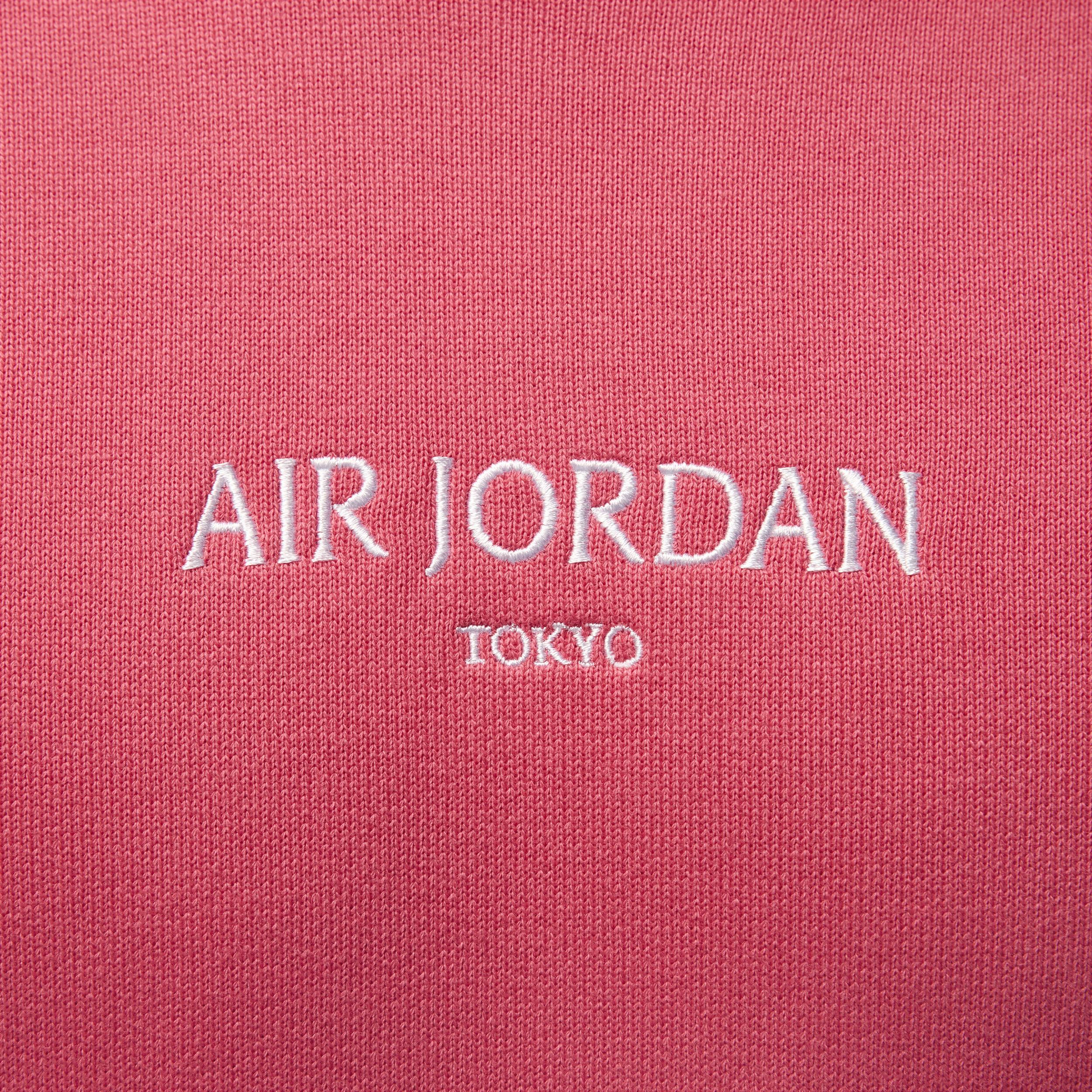 Men's Air Jordan Wordmark Tokyo Fleece Pullover Hoodie Product Image