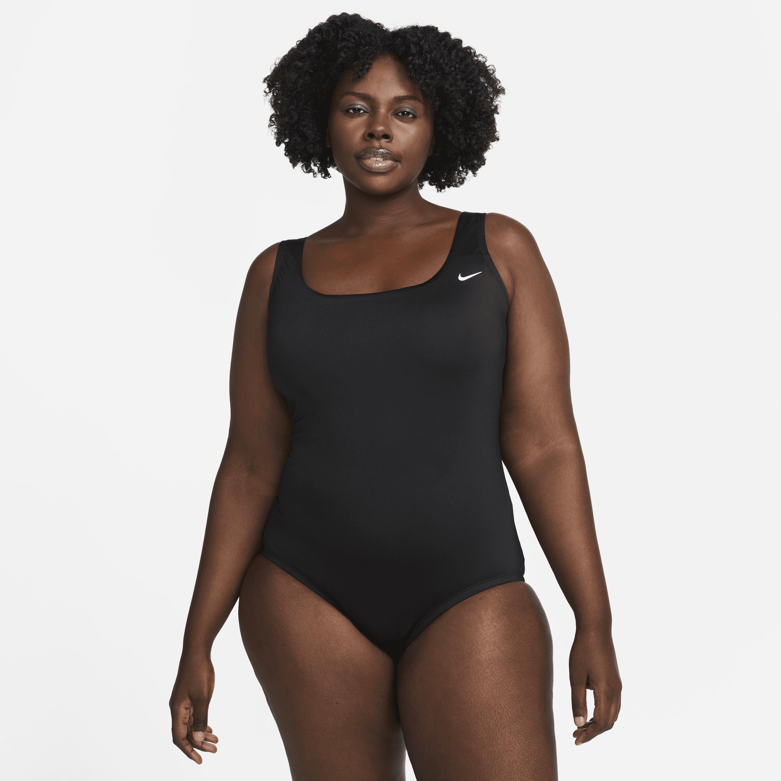 Nike Womens Swim Missy Essential U-Back 1-Piece Swimsuit Black, X-Large - Womens Swimsuit Separates at Academy Sports Product Image