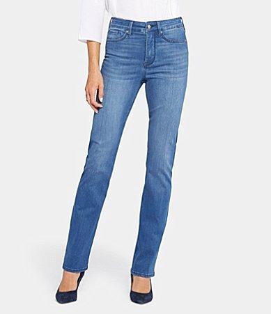 NYDJ Petite Size Le Silhouette Bootcut Slim Jeans Product Image