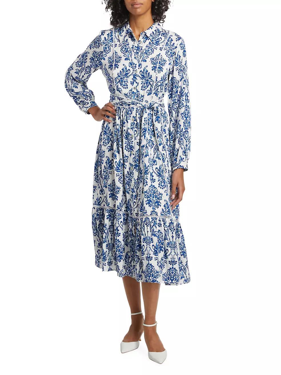 The Beckett Floral Shirtdress Product Image