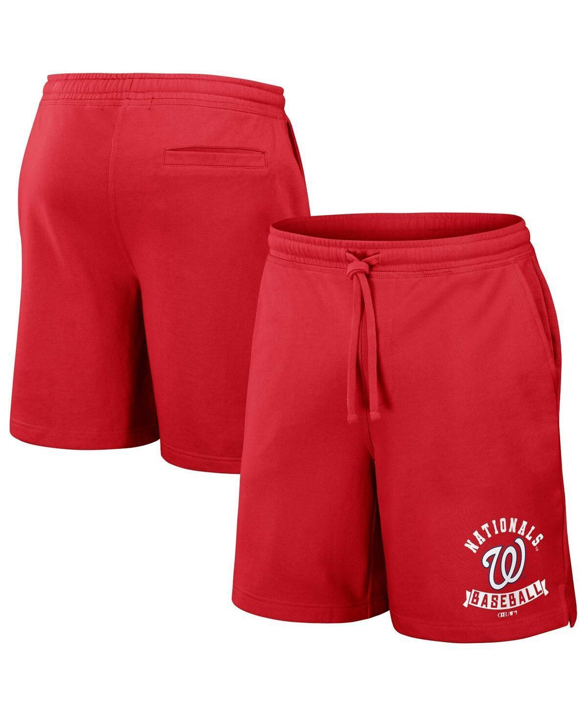 Mens Darius Rucker Collection by Fanatics Red Washington Nationals Team Color Shorts Product Image