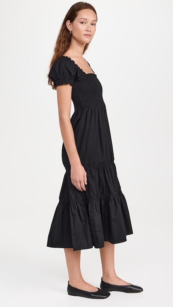 o.p.t Square Neck Smocked Maxi Dress | Shopbop Product Image