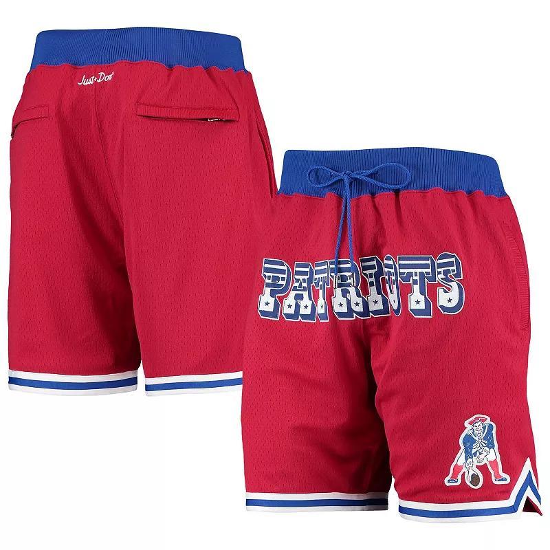 Mens Mitchell & Ness New England Patriots Just Don Gold Rush Shorts Product Image