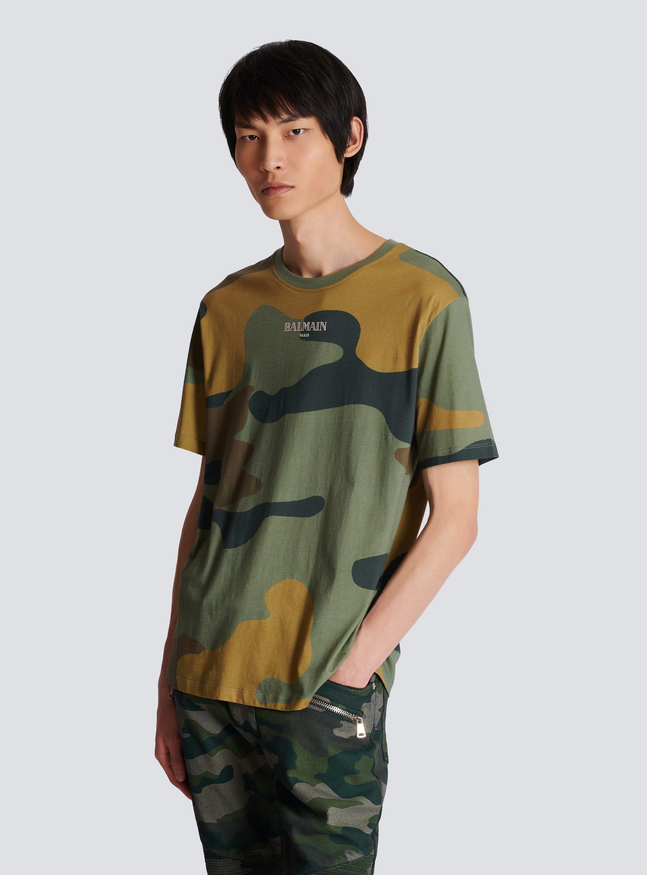 Camouflage Vintage Balmain T-shirt Product Image