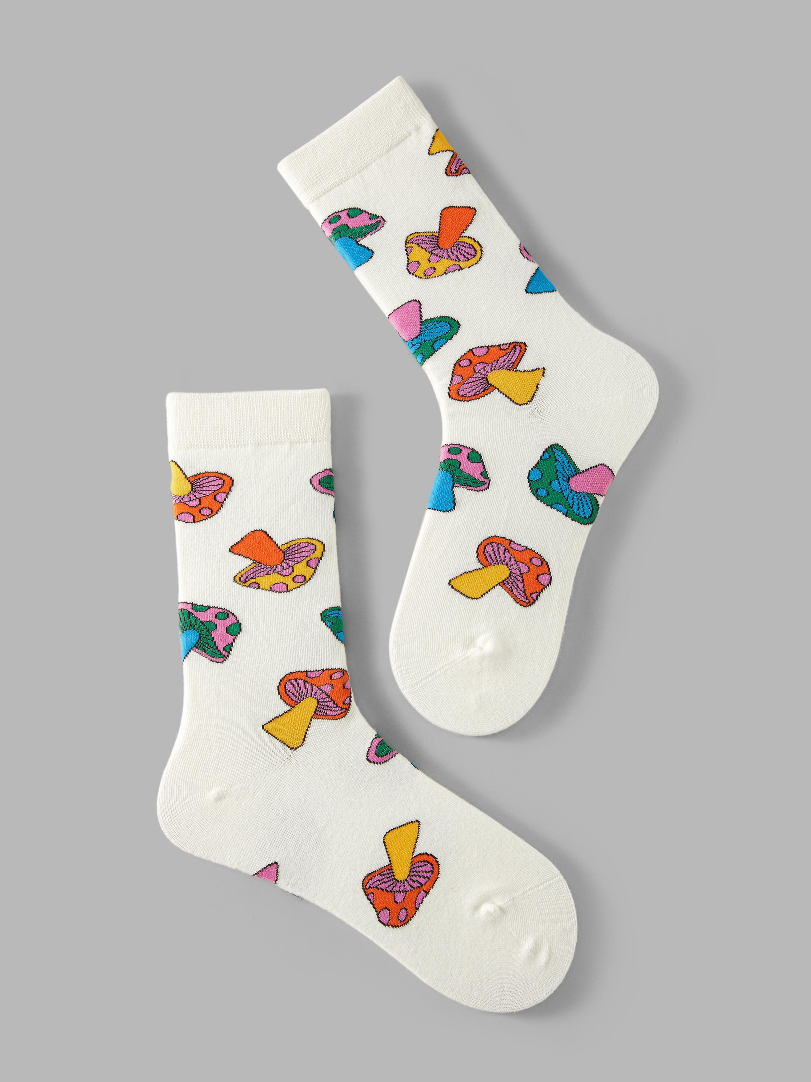 MUSHROOM ANKLE SOCKS Product Image