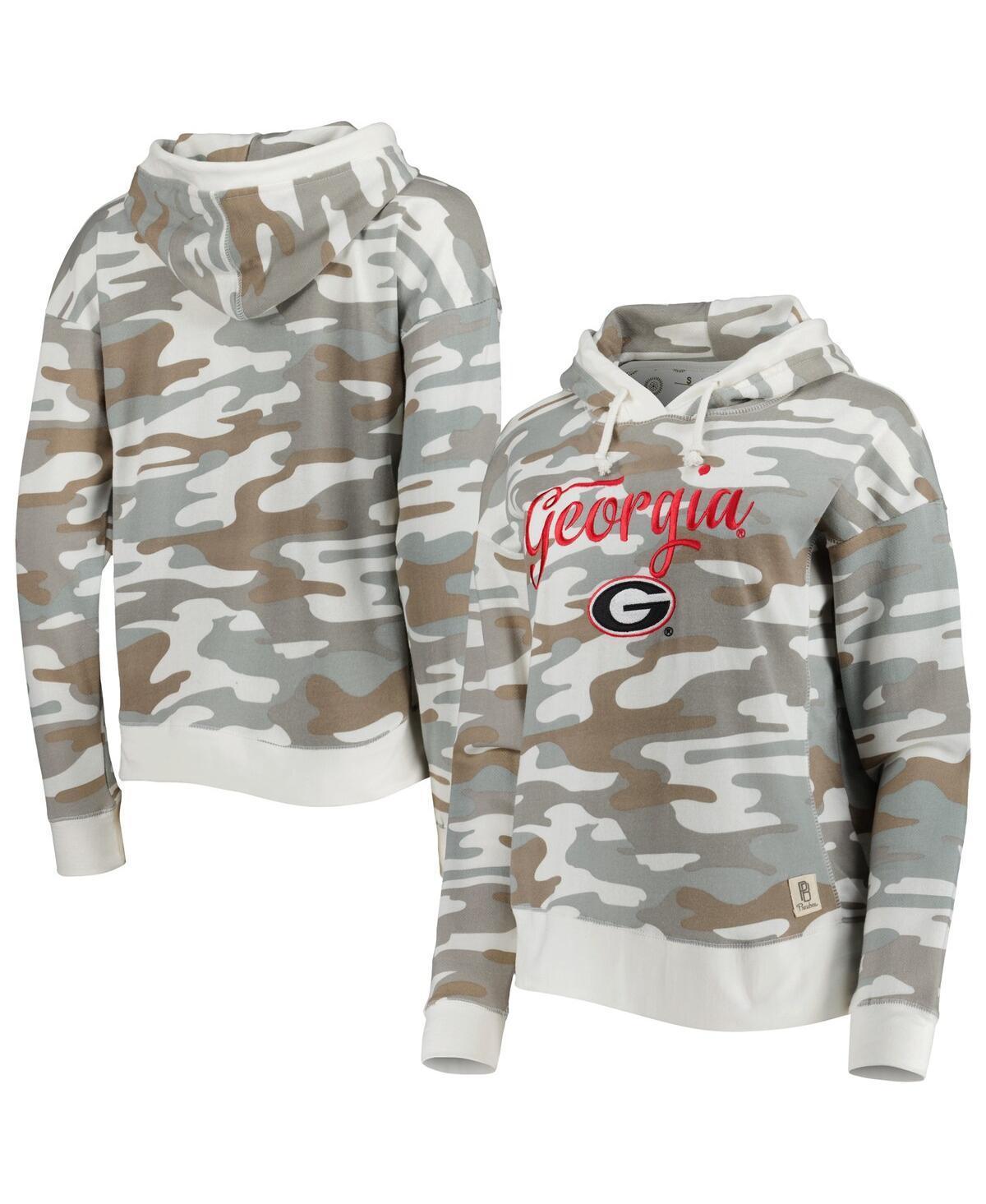 Womens Pressbox Camo Georgia Bulldogs San Pablo Pullover Hoodie Product Image