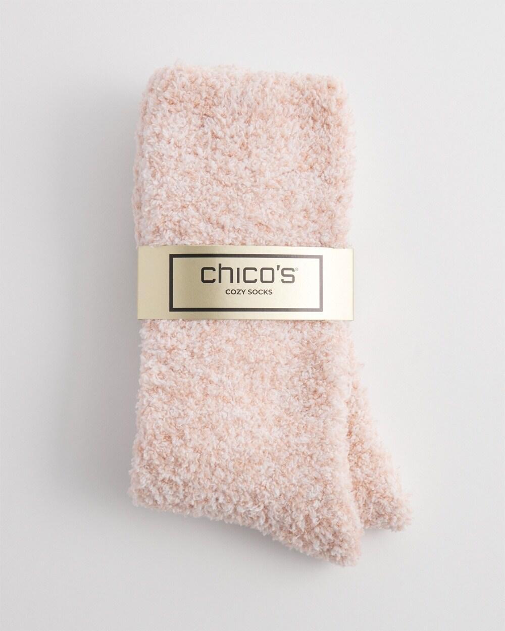 Pink Furry Socks Product Image