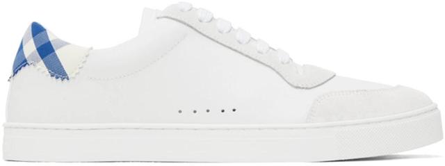 Sneakers In White Knight Check Product Image