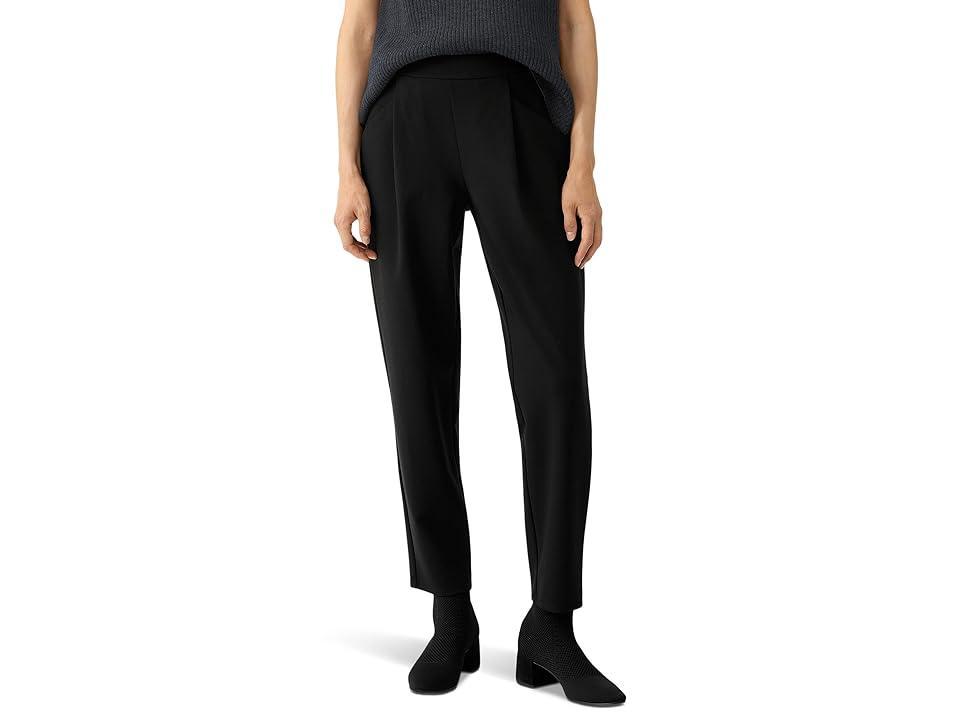 Eileen Fisher Tapered Ponte Ankle Pants Product Image