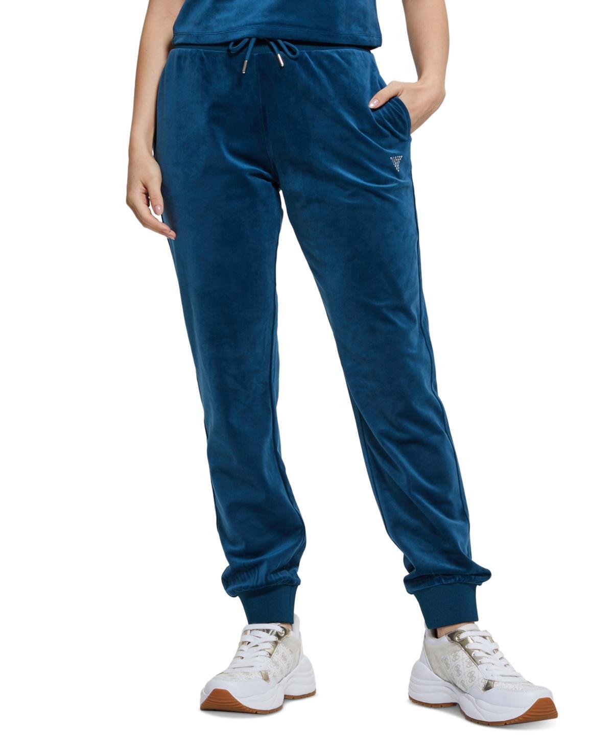 Guess Womens Couture High-Rise Pull-On Jogger Pants Product Image