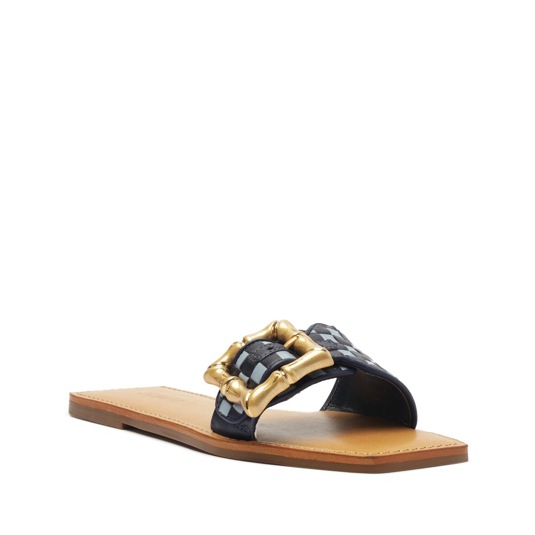 Enola Woven Leather Sandal Female Product Image