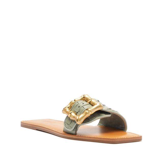 Enola Woven Leather Sandal Female Product Image