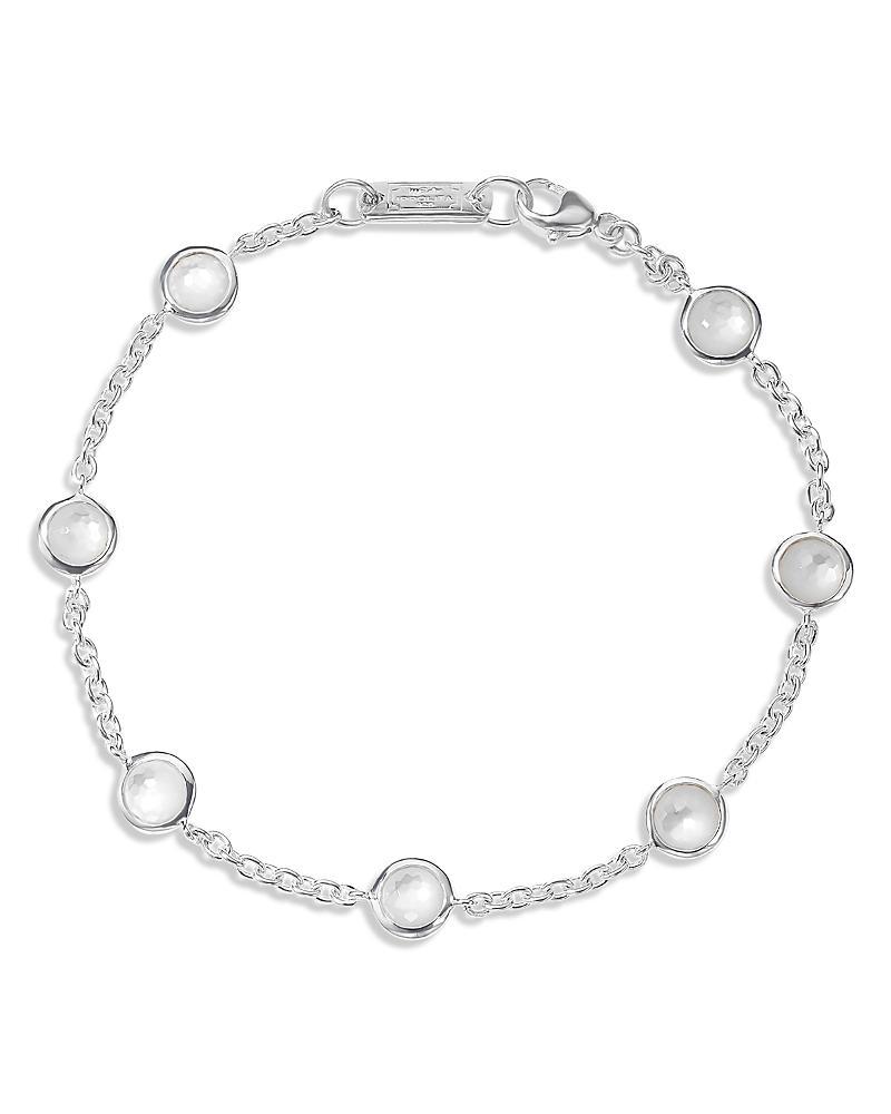 Ippolita Sterling Silver Lollipop 7-Stone Station Bracelet in Mother-of-Pearl Product Image