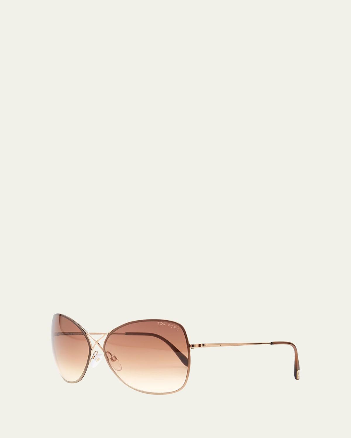 Womens Zelie 58MM Square Sunglasses Product Image