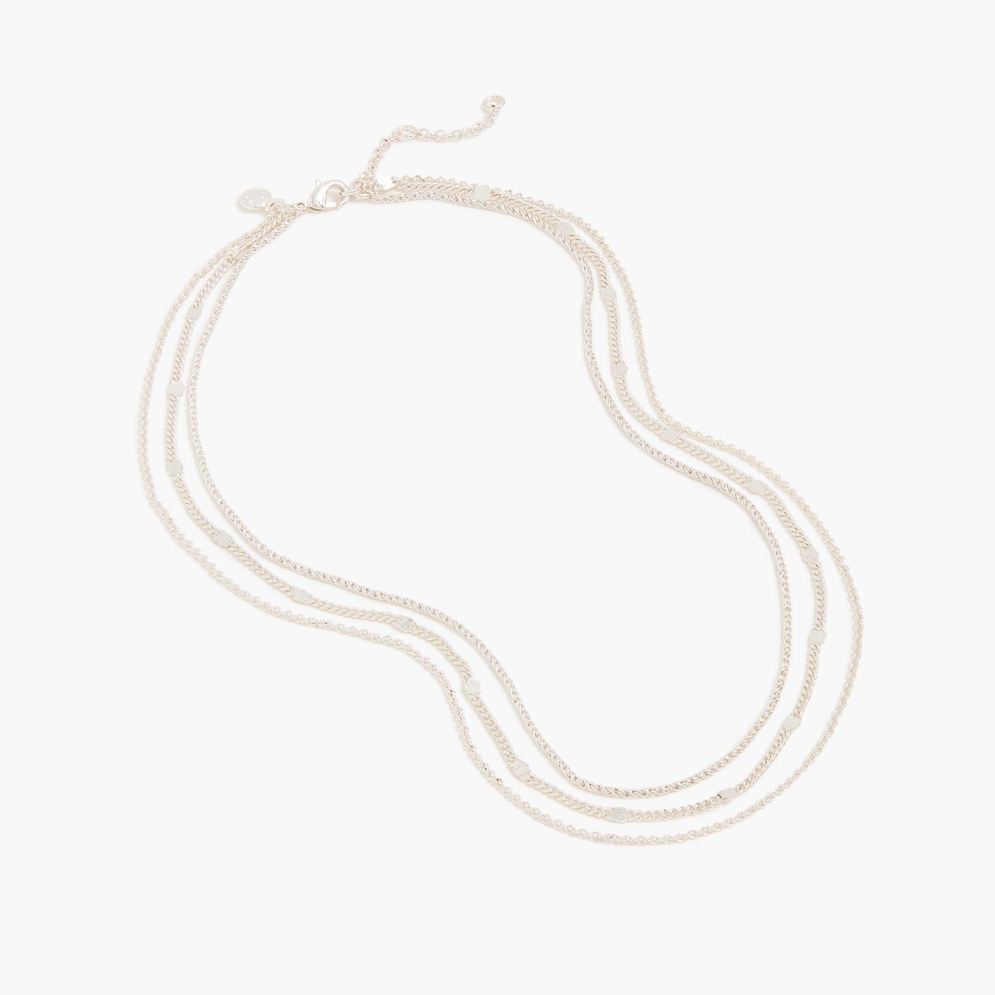 Mixed-chain layering necklace Product Image