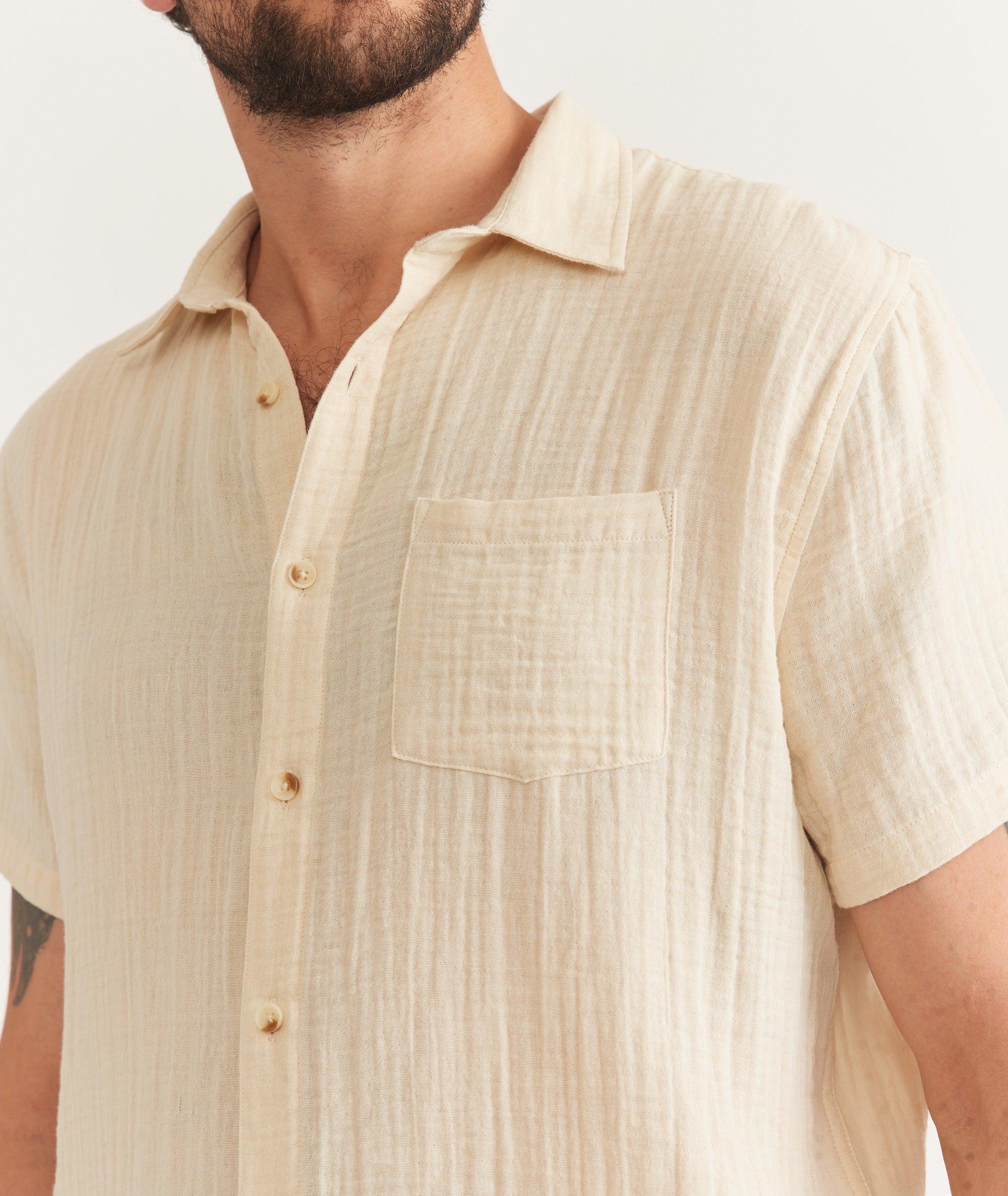 Crinkle Double Cloth  Shirt Product Image