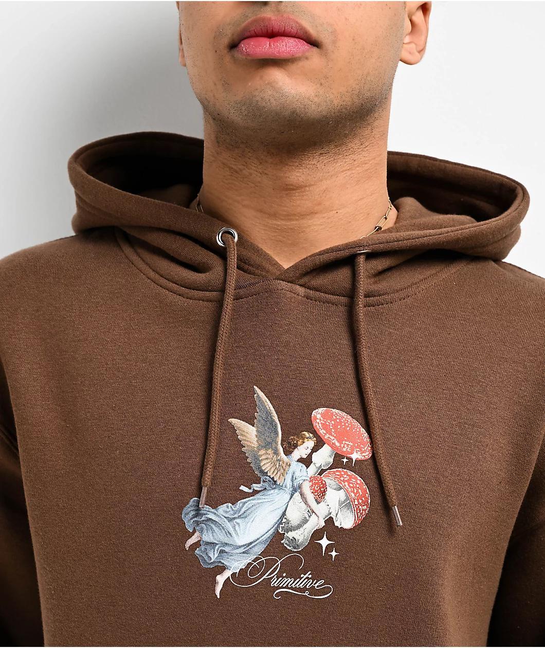 Primitive Divine Brown Hoodie Product Image