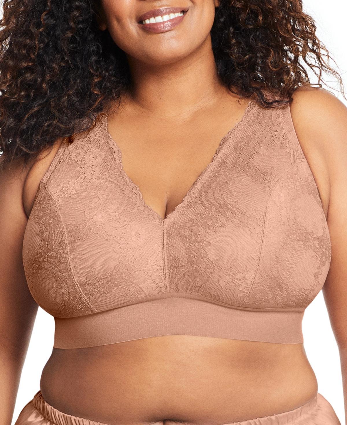 Glamorise Bramour Lexington Lace Plunge Bralette Product Image