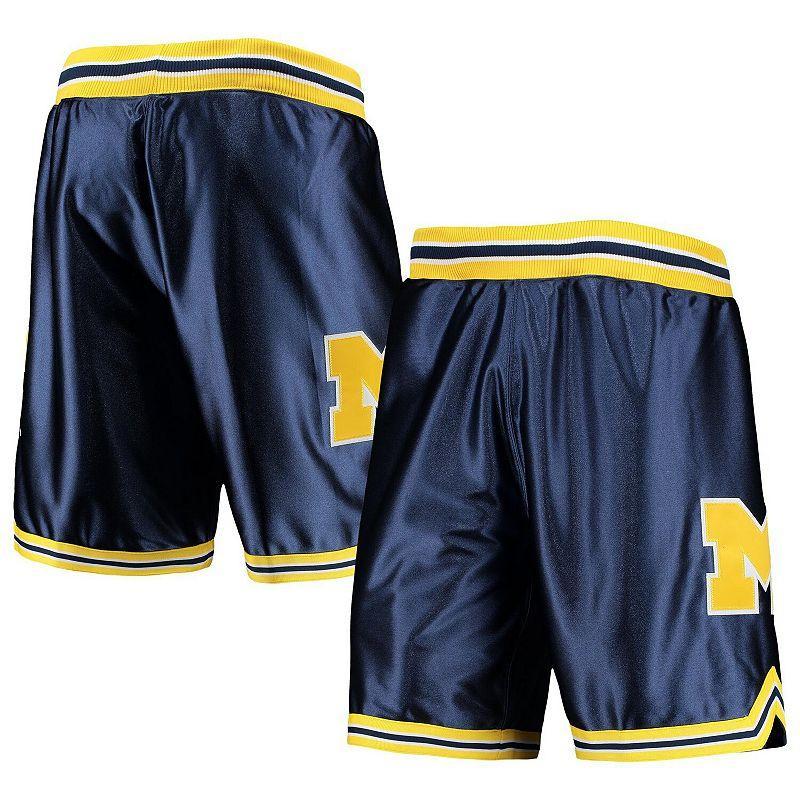 Mens Mitchell & Ness Chris Webber Navy Michigan Wolverines 1991 Authentic Shorts Product Image