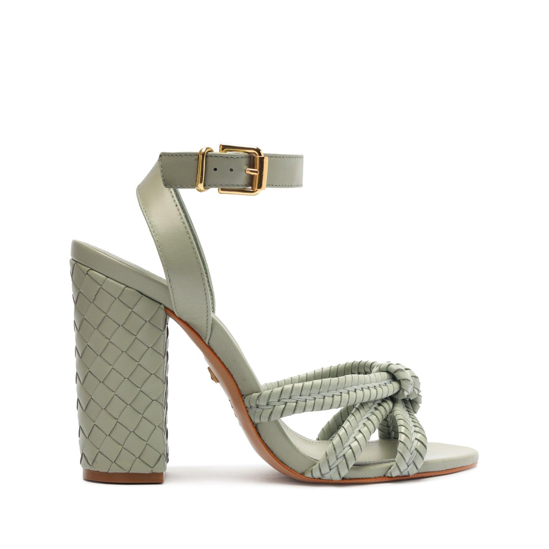 Kareena Woven Leather Sandal Female Product Image