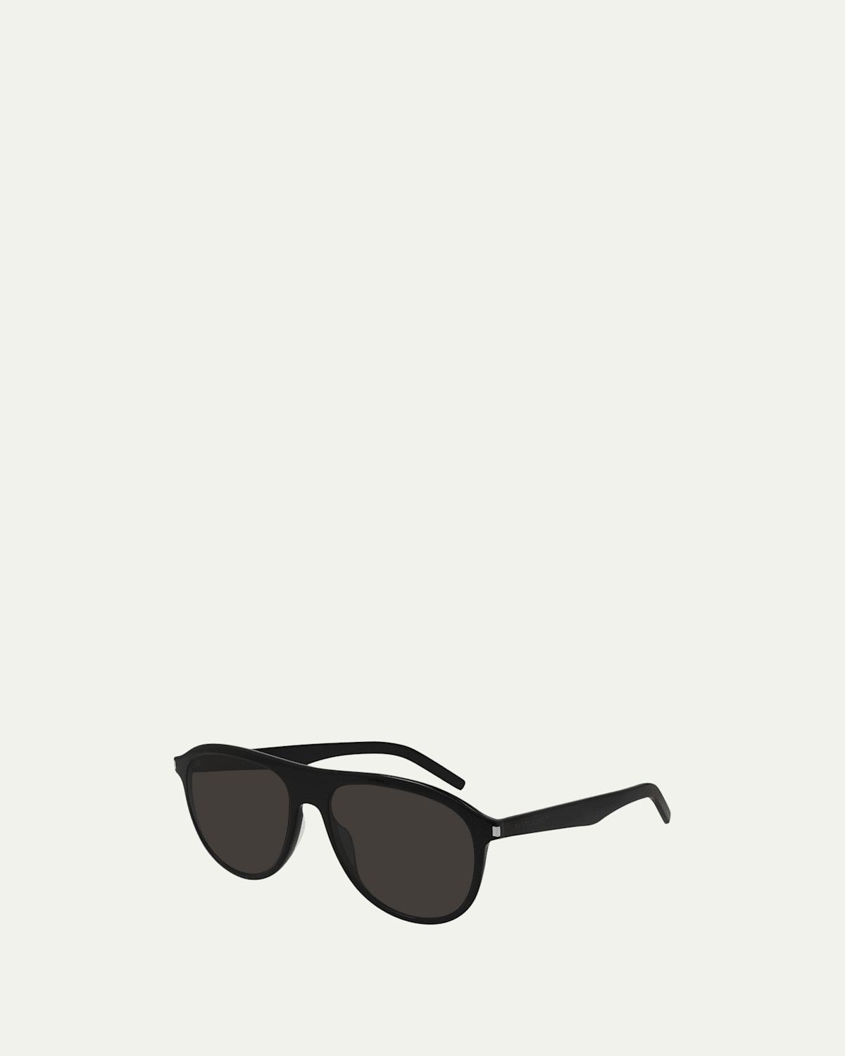 Mens Round Acetate Sunglasses Product Image