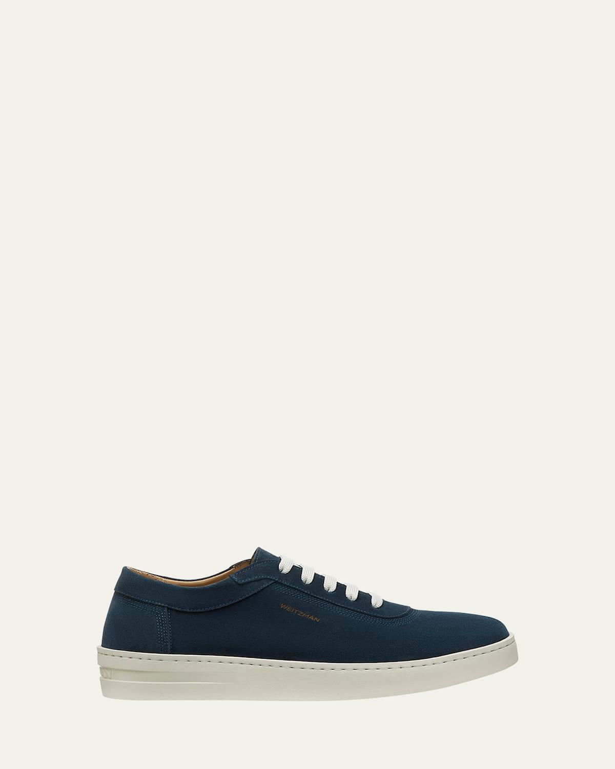 Mens Hamptons Suede Low-Top Sneakers Product Image