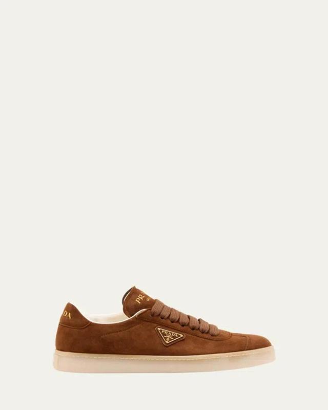 Lane Triangle Logo Low Top Sneaker In Rovere Product Image